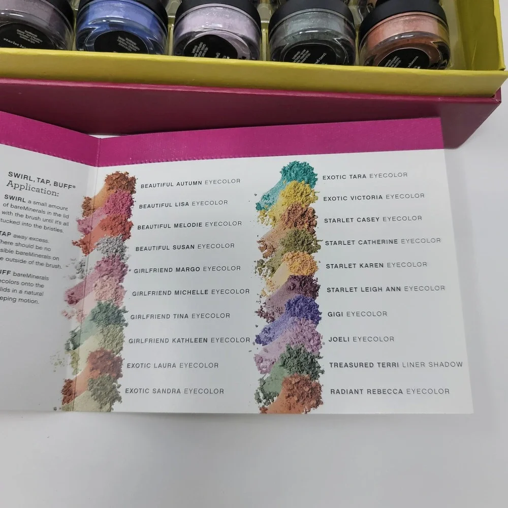 Bare Escentuals bareMinerals The Women of B.E. Collection 20 Pc Eyecolor Set New